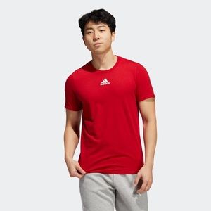 Adidas Men's climate Red tee shirt NWT